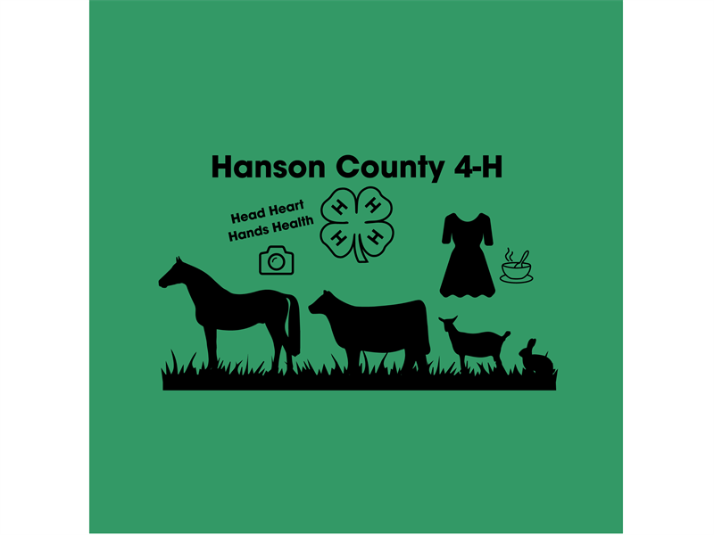 Logo for 2024 Hanson County Achievement Days